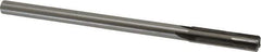 Made in USA - Letter Z Carbide-Tipped 4 Flute Chucking Reamer - Straight Flute, 3/8" Straight Shank, 1-3/4" Flute Length, 7" OAL - Eagle Tool & Supply