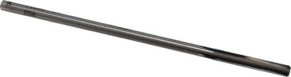 Made in USA - #1 Carbide-Tipped 4 Flute Chucking Reamer - Straight Flute, 7/32" Straight Shank, 1-1/2" Flute Length, 6" OAL - Eagle Tool & Supply