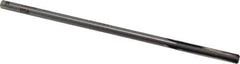Made in USA - #1 Carbide-Tipped 4 Flute Chucking Reamer - Straight Flute, 7/32" Straight Shank, 1-1/2" Flute Length, 6" OAL - Eagle Tool & Supply