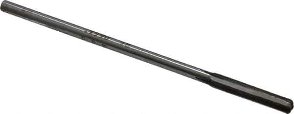Made in USA - #8 Carbide-Tipped 4 Flute Chucking Reamer - Straight Flute, 11/64" Straight Shank, 1-1/8" Flute Length, 4-1/2" OAL - Eagle Tool & Supply