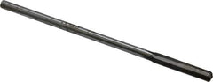 Made in USA - #8 Carbide-Tipped 4 Flute Chucking Reamer - Straight Flute, 11/64" Straight Shank, 1-1/8" Flute Length, 4-1/2" OAL - Eagle Tool & Supply
