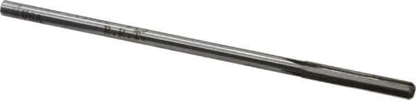 Made in USA - #13 Carbide-Tipped 4 Flute Chucking Reamer - Straight Flute, 11/64" Straight Shank, 1-1/8" Flute Length, 4-1/2" OAL - Eagle Tool & Supply