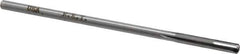 Made in USA - #14 Carbide-Tipped 4 Flute Chucking Reamer - Straight Flute, 11/64" Straight Shank, 1-1/8" Flute Length, 4-1/2" OAL - Eagle Tool & Supply