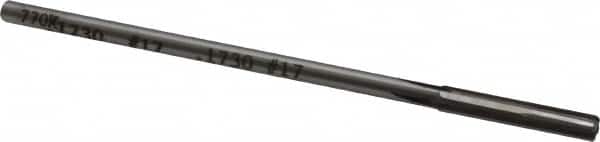 Made in USA - #17 Carbide-Tipped 4 Flute Chucking Reamer - Eagle Tool & Supply