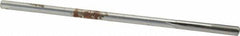 Made in USA - #20 Carbide-Tipped 4 Flute Chucking Reamer - Straight Flute, 0.151" Straight Shank, 1" Flute Length, 4" OAL - Eagle Tool & Supply