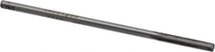 Made in USA - 5/32" Carbide-Tipped 4 Flute Chucking Reamer - Straight Flute, 0.151" Straight Shank, 1" Flute Length, 4" OAL - Eagle Tool & Supply