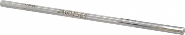 Made in USA - 0.1565" Carbide-Tipped 4 Flute Chucking Reamer - Eagle Tool & Supply