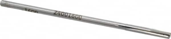 Made in USA - 0.16" Carbide-Tipped 6 Flute Chucking Reamer - Eagle Tool & Supply