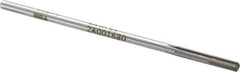 Made in USA - 0.168" Carbide-Tipped 4 Flute Chucking Reamer - Straight Flute, 0.151" Straight Shank, 1" Flute Length, 4" OAL - Eagle Tool & Supply