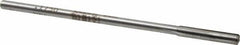 Made in USA - 0.175" Carbide-Tipped 6 Flute Chucking Reamer - Straight Flute, 9/16" Straight Shank, 1" Flute Length, 4" OAL - Eagle Tool & Supply