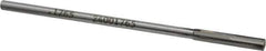 Made in USA - 0.1765" Carbide-Tipped 4 Flute Chucking Reamer - Straight Flute, 0.151" Straight Shank, 1" Flute Length, 4" OAL - Eagle Tool & Supply