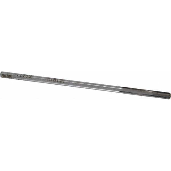 Made in USA - 0.178" Carbide-Tipped 4 Flute Chucking Reamer - Eagle Tool & Supply
