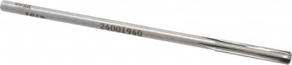 Made in USA - 0.194" Carbide-Tipped 4 Flute Chucking Reamer - Eagle Tool & Supply