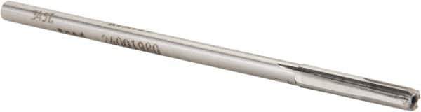 Made in USA - 0.198" Carbide-Tipped 4 Flute Chucking Reamer - Straight Flute, 11/64" Straight Shank, 1-1/8" Flute Length, 4-1/2" OAL - Eagle Tool & Supply