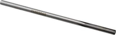 Made in USA - 0.206" Carbide-Tipped 4 Flute Chucking Reamer - Straight Flute, 13/64" Straight Shank, 1-1/4" Flute Length, 5" OAL - Eagle Tool & Supply