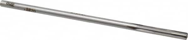 Made in USA - 0.222" Carbide-Tipped 4 Flute Chucking Reamer - Eagle Tool & Supply