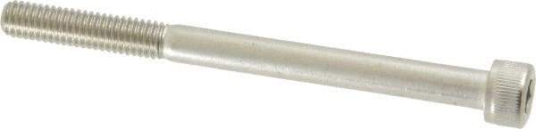 Value Collection - M6x1.00 Metric Coarse Hex Socket Drive, Socket Cap Screw - Grade 18-8 & Austenitic A2 Stainless Steel, Uncoated, Partially Threaded, 75mm Length Under Head - Eagle Tool & Supply