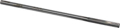 Made in USA - 0.2365" Carbide-Tipped 4 Flute Chucking Reamer - Straight Flute, 7/32" Straight Shank, 1-1/2" Flute Length, 6" OAL - Eagle Tool & Supply