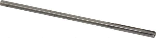 Made in USA - 0.237" Carbide-Tipped 4 Flute Chucking Reamer - Straight Flute, 7/32" Straight Shank, 1-1/2" Flute Length, 6" OAL - Eagle Tool & Supply