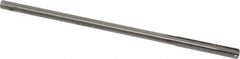 Made in USA - 0.237" Carbide-Tipped 4 Flute Chucking Reamer - Straight Flute, 7/32" Straight Shank, 1-1/2" Flute Length, 6" OAL - Eagle Tool & Supply