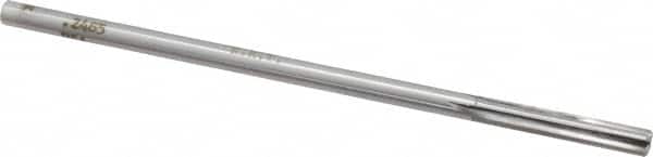 Made in USA - 0.2465" Carbide-Tipped 4 Flute Chucking Reamer - Eagle Tool & Supply