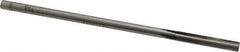 Made in USA - 0.247" Carbide-Tipped 4 Flute Chucking Reamer - Straight Flute, 15/64" Straight Shank, 1-1/2" Flute Length, 6" OAL - Eagle Tool & Supply