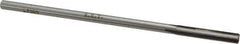 Made in USA - 1/4" Carbide-Tipped 4 Flute Chucking Reamer - Straight Flute, 15/64" Straight Shank, 1-1/2" Flute Length, 6" OAL - Eagle Tool & Supply