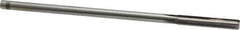 Made in USA - 0.258" Carbide-Tipped 4 Flute Chucking Reamer - Straight Flute, 15/64" Straight Shank, 1-1/2" Flute Length, 6" OAL - Eagle Tool & Supply