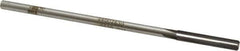Made in USA - 0.263" Carbide-Tipped 4 Flute Chucking Reamer - Straight Flute, 15/64" Straight Shank, 1-1/2" Flute Length, 6" OAL - Eagle Tool & Supply