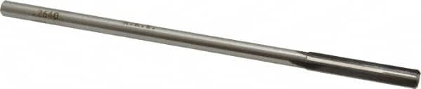 Made in USA - 0.264" Carbide-Tipped 4 Flute Chucking Reamer - Eagle Tool & Supply