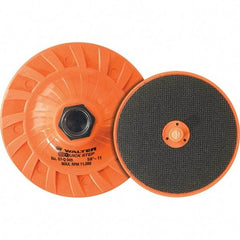 WALTER Surface Technologies - 4" Diam Disc Backing Pad - 11,000 RPM - Eagle Tool & Supply
