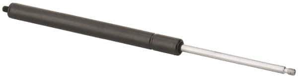 Value Collection - 0.24" Rod Diam, 0.59" Tube Diam, 60 Lb Capacity, Gas Spring - 12" Extended Length, 3.5" Stroke Length, Threaded End, Black Nitride Piston - Eagle Tool & Supply