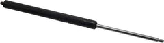 Made in USA - 0.24" Rod Diam, 0.59" Tube Diam, 50 Lb Capacity, Hydraulic Dampers - Compression, 12.5" Extended Length, 4" Stroke Length, Threaded End, Chrome-Plated Piston - Eagle Tool & Supply