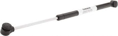 Made in USA - 0.24" Rod Diam, 0.59" Tube Diam, 50 Lb Capacity, Hydraulic Dampers - Compression, 15.02" Extended Length, 5" Stroke Length, Plastic Ball Socket, Chrome-Plated Piston - Eagle Tool & Supply