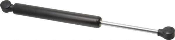 Made in USA - 0.32" Rod Diam, 0.87" Tube Diam, 100 Lb Capacity, Hydraulic Dampers - Extension, 12.24" Extended Length, 4" Stroke Length, Plastic Ball Socket, Chrome-Plated Piston - Eagle Tool & Supply