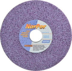 Norton - 7" Diam x 1-1/4" Hole x 1/2" Thick, G Hardness, 46 Grit Surface Grinding Wheel - Ceramic, Type 1, Coarse Grade, 3,600 Max RPM, Vitrified Bond, No Recess - Eagle Tool & Supply