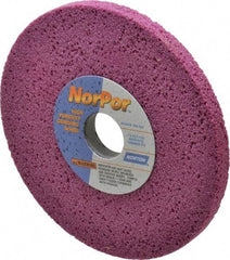 Norton - 7" Diam x 1-1/4" Hole x 1/2" Thick, G Hardness, 46 Grit Surface Grinding Wheel - Aluminum Oxide, Type 1, Coarse Grade, 3,600 Max RPM, Vitrified Bond, No Recess - Eagle Tool & Supply