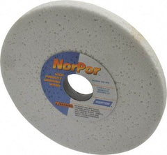 Norton - 7" Diam x 1-1/4" Hole x 1/2" Thick, G Hardness, 46 Grit Surface Grinding Wheel - Aluminum Oxide, Type 1, Coarse Grade, 3,600 Max RPM, Vitrified Bond, No Recess - Eagle Tool & Supply