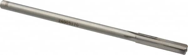 Made in USA - 0.317" Carbide-Tipped 4 Flute Chucking Reamer - Eagle Tool & Supply