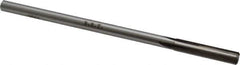 Made in USA - 0.306" Carbide-Tipped 4 Flute Chucking Reamer - Straight Flute, 9/32" Straight Shank, 1-1/2" Flute Length, 6" OAL - Eagle Tool & Supply