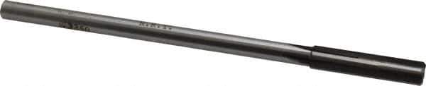 Made in USA - 0.335" Carbide-Tipped 4 Flute Chucking Reamer - Straight Flute, 9/32" Straight Shank, 1-1/2" Flute Length, 6" OAL - Eagle Tool & Supply