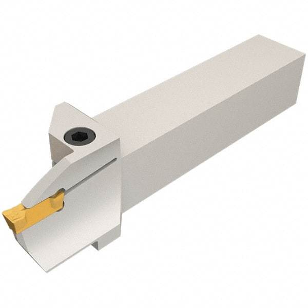 Iscar - HFH, External, Right Hand, 1.26" Max Depth of Cut, 0.236" Max Groove Width, Indexable Grooving Tool Holder - DGN 6303, GRIP 6.., HFPR 6004 Insert Compatibility, 1" Shank Height, 1" Shank Width, 6" OAL - Eagle Tool & Supply