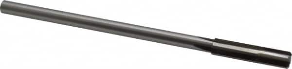 Made in USA - 0.34" Carbide-Tipped 8 Flute Chucking Reamer - Eagle Tool & Supply