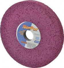 Norton - 8" Diam x 1-1/4" Hole x 1" Thick, H Hardness, 46 Grit Surface Grinding Wheel - Aluminum Oxide, Type 5, Coarse Grade, 3,600 Max RPM, Vitrified Bond, One-Side Recess - Eagle Tool & Supply