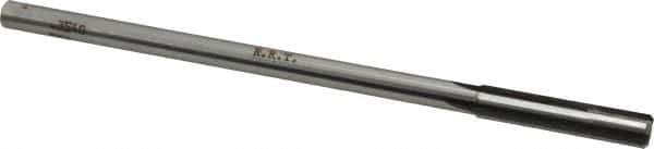 Made in USA - 0.354" Carbide-Tipped 4 Flute Chucking Reamer - Straight Flute, 5/16" Straight Shank, 1-3/4" Flute Length, 7" OAL - Eagle Tool & Supply