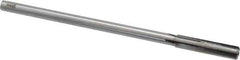 Made in USA - 0.367" Carbide-Tipped 4 Flute Chucking Reamer - Straight Flute, 5/16" Straight Shank, 1-3/4" Flute Length, 7" OAL - Eagle Tool & Supply