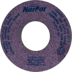 Norton - 12" Diam x 5" Hole x 1-1/2" Thick, H Hardness, 46 Grit Surface Grinding Wheel - Ceramic, Type 5, Coarse Grade, 2,710 Max RPM, Vitrified Bond, One-Side Recess - Eagle Tool & Supply
