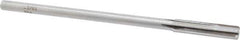 Made in USA - 0.3765" Carbide-Tipped 4 Flute Chucking Reamer - Straight Flute, 5/16" Straight Shank, 1-3/4" Flute Length, 7" OAL - Eagle Tool & Supply