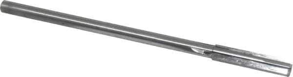 Made in USA - 0.38" Carbide-Tipped 4 Flute Chucking Reamer - Straight Flute, 5/16" Straight Shank, 1-3/4" Flute Length, 7" OAL - Eagle Tool & Supply