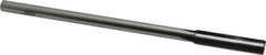 Made in USA - 0.382" Carbide-Tipped 4 Flute Chucking Reamer - Straight Flute, 5/16" Straight Shank, 1-3/4" Flute Length, 7" OAL - Eagle Tool & Supply